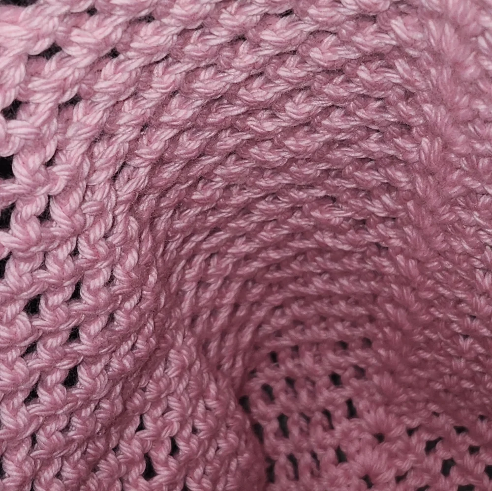 Chevron Crochet Market Bag